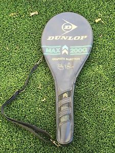 Vintage DUNLOP Tennis Racquet MAX 200G Graphite 4-3/8 John McEnroe