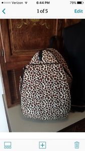 Lynne Tauchen Jetpac Giraffe Print Tennis Sling Bag