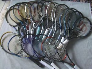 Lot of 20 Tennis Racquets - Wilson, Prince, Head, Donnay  --mixed    ##10