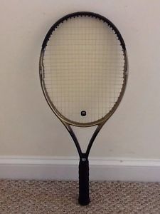 WILSON PRO STAFF HAMMER 4.0 OS 110 TENNIS RACQUET Grip 4 3/8 Excellent Condition