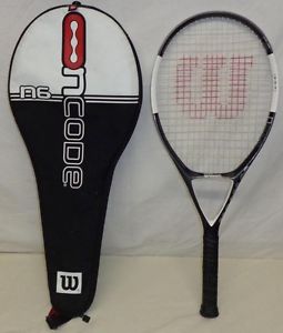 WILSON nCODE n6 OS TENNIS RACQUET  27.5"  4 1/2 HS4