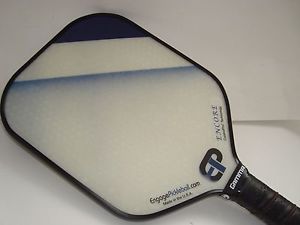 SUPER NEW ENGAGE  ENCORE PICKLEBALL PADDLE ENHANCED CONTROL SPIN BLUE FADE