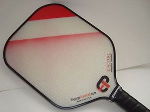 SUPER NEW ENGAGE  ENCORE PICKLEBALL PADDLE ENHANCED CONTROL SPIN RED FADE