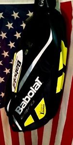 Babolat Aero Rafa Nadal Tennis Racquet Bag Rare Thermal Black Special Edition
