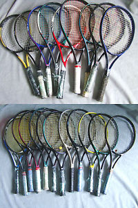 Lot of 20 Tennis Racquets - Wilson, Prince, Head, etc.. ##12