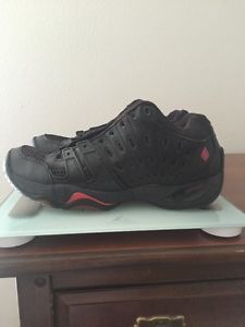 Ektelon Racquetball Shoes Men's 10.5 Black/ Red Logo