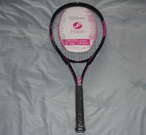 Wilson Hope 113 Tennis Racquet Racket Black Pink Breast Cancer Edition fast ship
