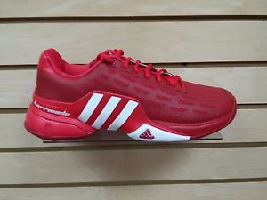 Adidas Barricade 2016 Tennis Shoes - New - Size 10.5 - Red/White