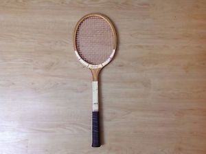 Vintage Classic Athletic Wooden Tennis Racket