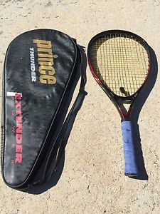 Prince Thunder Extender 880 Power Level OS 122 4 3/8 Tennis Racquet