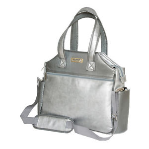 Glove It Signature Tennis Tote - Silver Suede