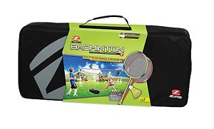 Zume Games OD0006W Portable Badminton Set Outdoor Recreational Products  NEW