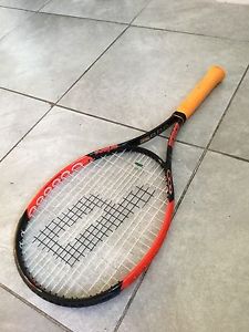 PRINCE 03 Orange Hybrid Tennis Racquet Oversize 4 1/4 Good Condition