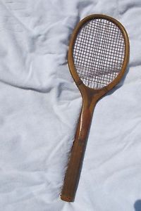 Antique N.J. Magnan Columbia Tennis Racquet- Mass.