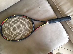 Wilson Pro Staff Classic 6.1 si 95 Tennis Racquet With Cover Case 4-1/2 Grip