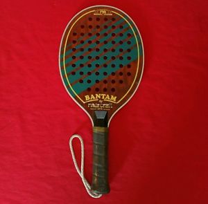 Vintage Bantam by Marcraft Wood Tennis Racquet/Paddle