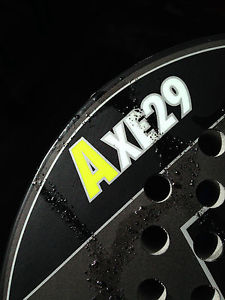 POP Tennis + Paddle Tennis +  Padel   AXE 29 with Custom GRIT  364 grams