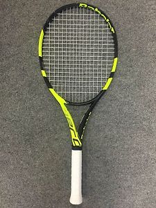 Babolat Pure Aero Team 2016 4 1/4 STRUNG (Tennis Racket 285g 10.1oz FSI Cortex)