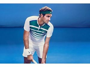 NIKE Men`s Premier Roger Federer Tennis Polo (S) 728951-100 NWT $100 Federer