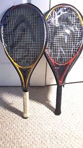 Head Ti Tornado and Ti Conquest Racquets