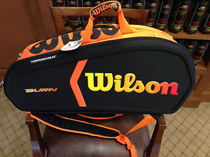 NEW Wilson Burn Molded 15 Pack BLX Tour tennis bag 15 racquets black. BRAND NEW
