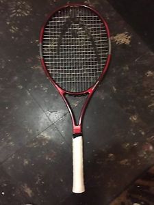 Head Prestige 102 (660) Great Condition  Weighted On Outside, Luxilon 4 1/4 grip