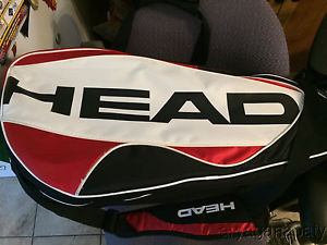 HEAD Tennis Racquet Bag Holds 9 Racquets Climate Control Technology Pocket-Nice