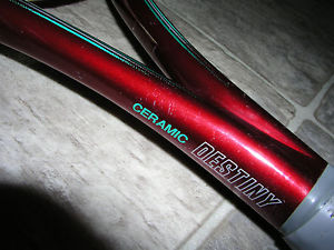 Pro Kennex Ceramic Destiny Tennis Racquet 95 sq in 4 1/2" w/ case