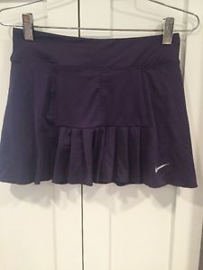 Nike Dri Fit Plum Purple Small Mini Skirt Skort Tennis Golf EUC!!