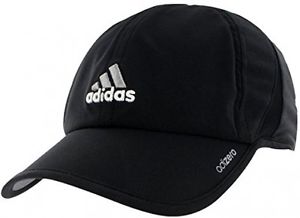 adidas Mens Adizero Cap Hat Baseball Sport Black Lightweight One-Size Fits All