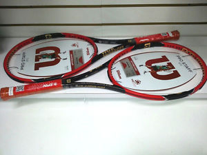 TWO x Wilson Pro Staff 97S - 4 1/4 Tennis Racquets