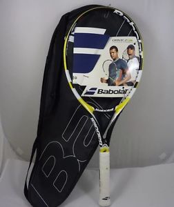 New Babolat Drive Z Lite Tennis Racquet Yellow 4 1/4 Grip W/case (ah)