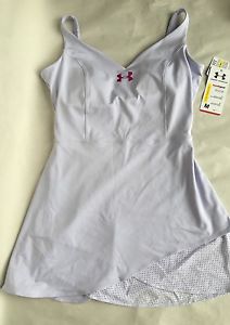 NWT Under Armour Women's UA Strappy Tennis Dress - Lavender Size Medium