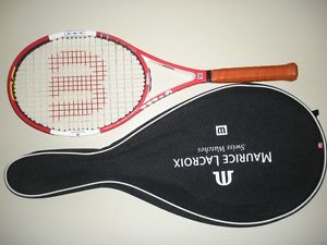 WILSON nCODE SIX-ONE TOUR 90  TENNIS RACQUET 4 3/8  MAURICE LACROIX EDITION