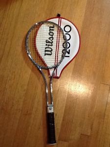 Original Vintage Wilson T2000 Jimmy Conners Tennis Racquet Very Good Condition