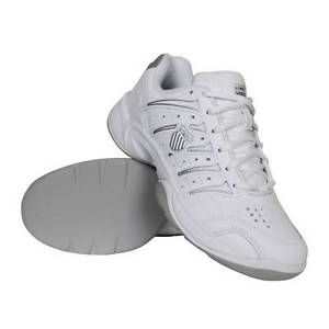 K-Swiss Grancourt II Alfombra Para dama Cuero Blanco Zapatillas De Tenis