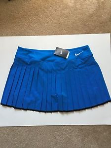 Nike Women's  Victory Premier Pleated Tennis Skirt Skort Shorts 728773-418 Sz XL