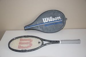 Wilson Graphite Matrix Midsize Blue/Gray with PWS L4 4 1/2