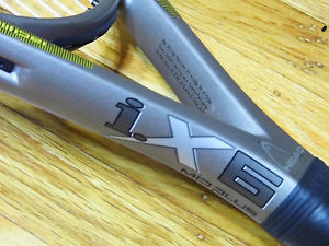 NEW STRINGS Head Intelligence i.X6 Midplus Racquet 4 3/8 Racket iX6 X6 $180 S6