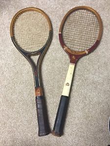 Vintage Head & Mac Gregor Wood Tennis Rackets Head Vilas & Mac Gregor Master