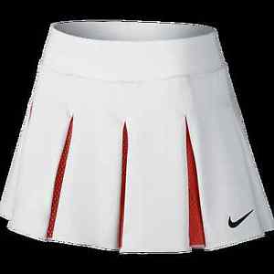 NWT Nike Court Premier Maria Sharapova Tennis Skort $70 Medium White/Red 728763