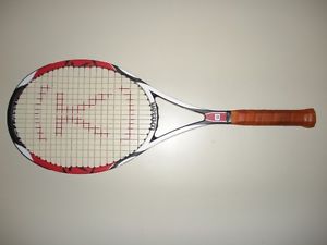 WILSON K-FACTOR  SIX-ONE TOUR 90  16X19  TENNIS RACQUET 4 1/2