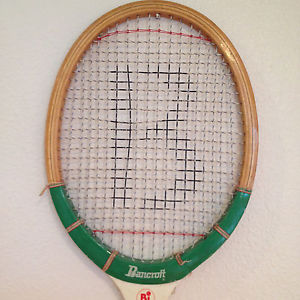 VINTAGE BANCROFT BJORN BORG JUNIOR Tennis Racket Wood Frame