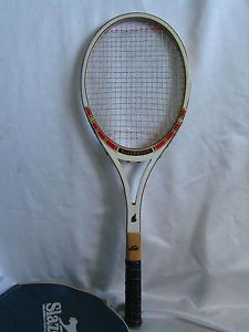 Vintage SLAZENGER SUPERSPEED Wood Racquet  JAPAN 4 5/8 M 16T77