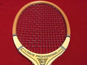 Vintage TA Davis Tennis Racquet Custom Made VICTORY Professional 3L