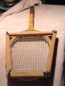 Vintage MacGregor Tennis Racquet with Press