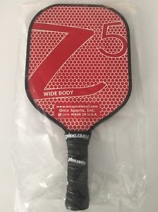 NEW ONIX  Z 5 Wide Body pickleball paddle RED Gamma Wraps