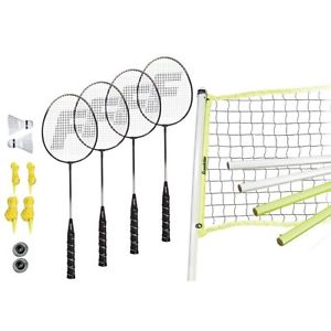 Franklin Sports Badminton Set Advance Stakes 6 yellow styrene ground stakes