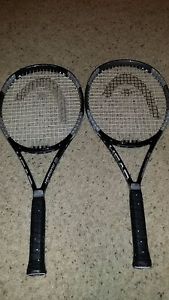 Head Liquidmetal 8 OS112 Tennis Racquet Rackets (2)   Barely Used