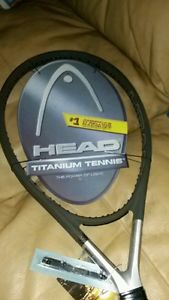 Head Ti.S6 titanium tennis racquet 4 5/8 grip s6 speed extra string